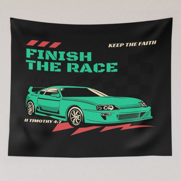 Item preview, Finish The Race. 2 Timothy 4:7 designed and sold by SendMeJC.