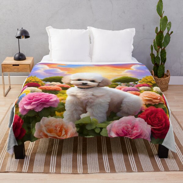 Item preview, Toy Poodle Puppy in New York Rose Garden designed and sold by Fredster1966.
