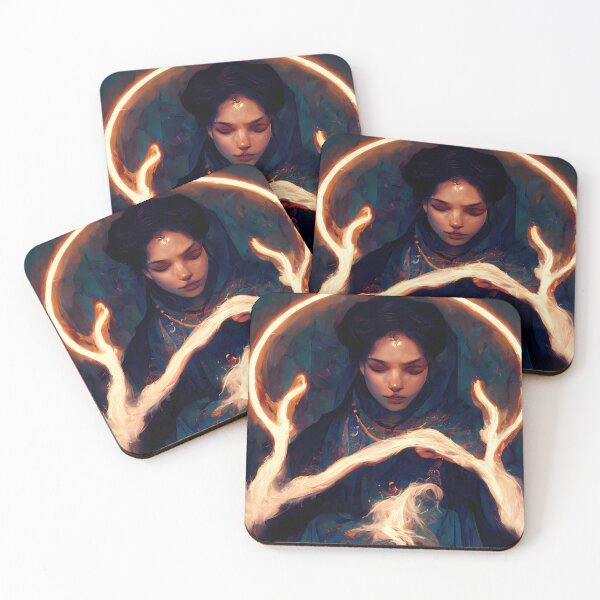 Item preview, Woman Summoning Magic designed and sold by KejuanSmith.