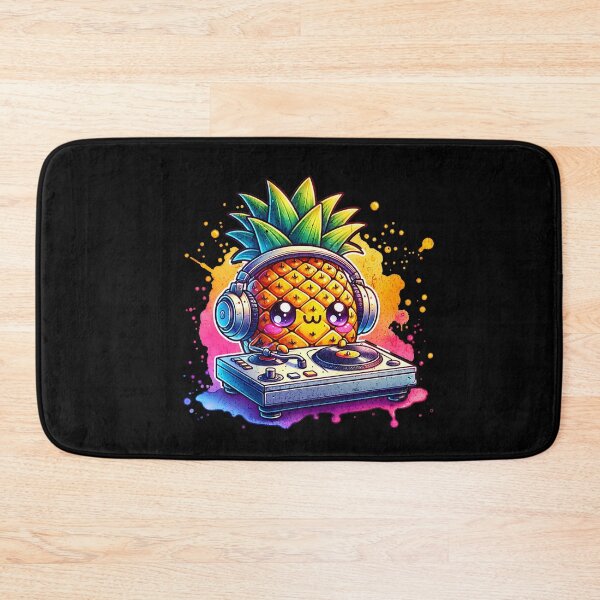 Item preview, Cute Kawaii Pineapple DJ designed and sold by ChaosReigns91.