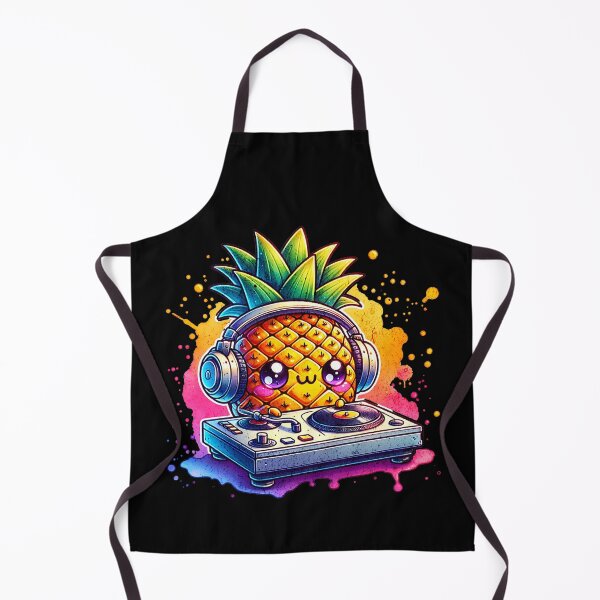 Item preview, Cute Kawaii Pineapple DJ designed and sold by ChaosReigns91.