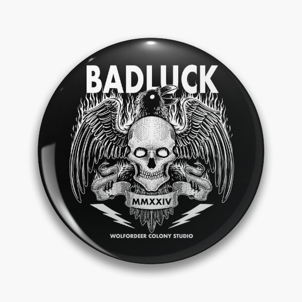 Item preview, Bad Luck Skull Head  designed and sold by WOLForDEER.