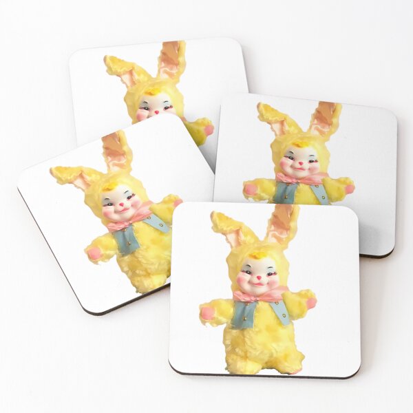 Item preview, Vintage Kawaii Kitsch Bunny Rabbit Rushton Meyercord Decal designed and sold by knickeryknackry.