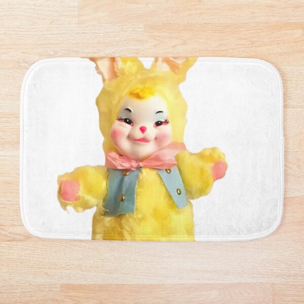 Item preview, Vintage Kawaii Kitsch Bunny Rabbit Rushton Meyercord Decal designed and sold by knickeryknackry.