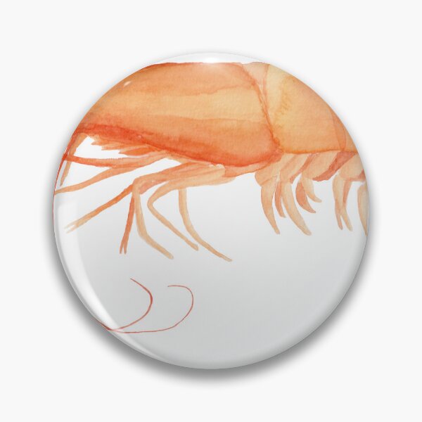 Item preview, Prawn Watercolour designed and sold by LaniMaeCreative.