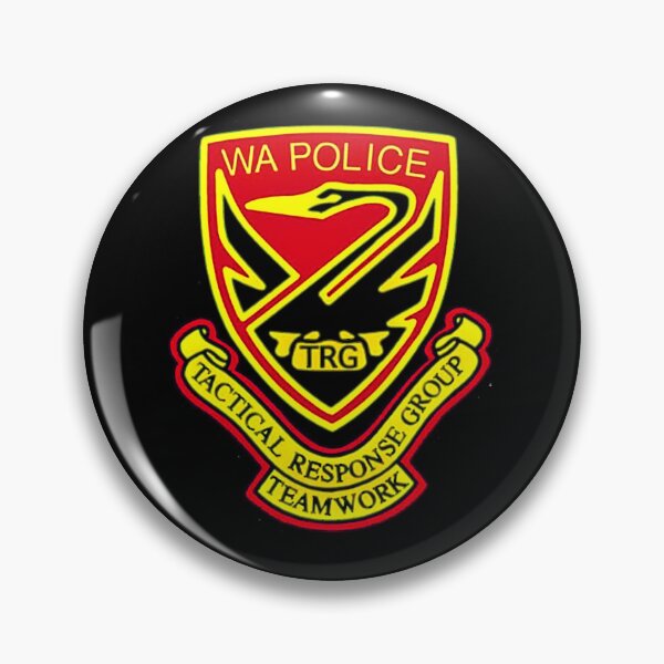 Item preview, WA Police- TRG - Badge designed and sold by RENAGADE4LYF.