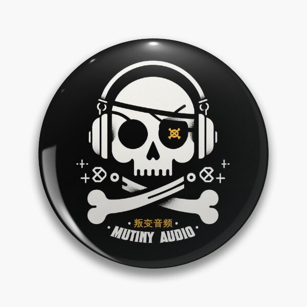 Item preview, Mutiny Audio Chinese Skull designed and sold by mutinyaudio.