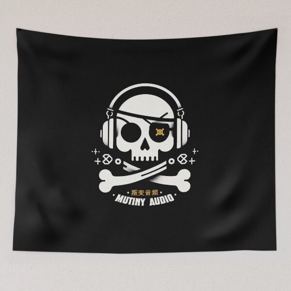 Item preview, Mutiny Audio Chinese Skull designed and sold by mutinyaudio.