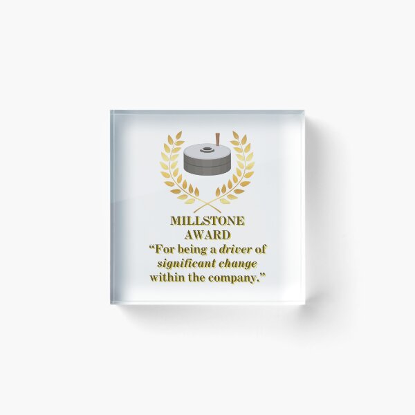 Item preview, Millstone Award - Funny designed and sold by Ghoof-Wear.