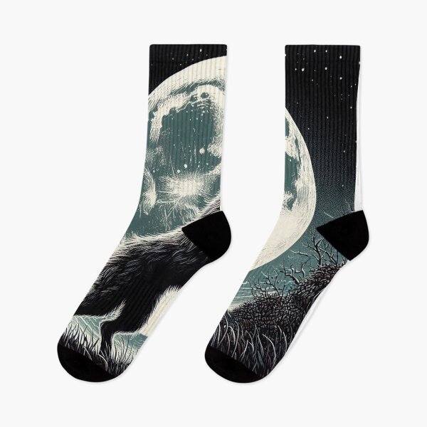 Item preview, Wolf Howling Full Moon designed and sold by TUnivers.