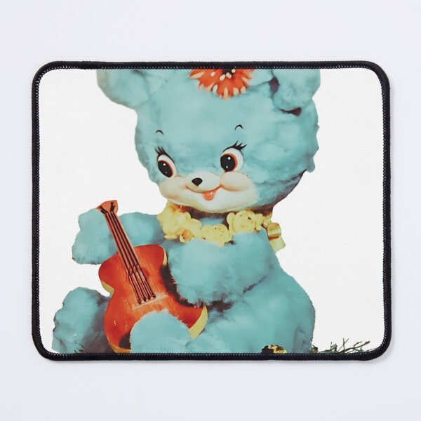 Item preview, Vintage Kawaii Kitsch Bear Music Rushton Meyercord Decal designed and sold by knickeryknackry.