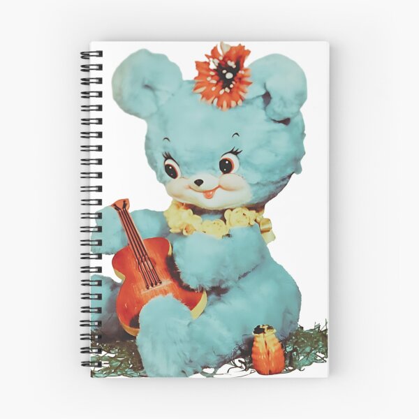 Item preview, Vintage Kawaii Kitsch Bear Music Rushton Meyercord Decal designed and sold by knickeryknackry.