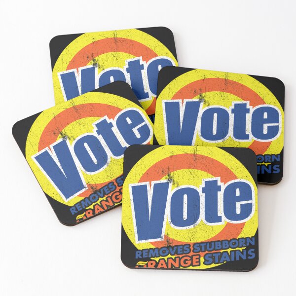 Item preview, Vote Removes Stubborn Orange Stains Vintage Style - Ver 2 designed and sold by MarcFerreira.