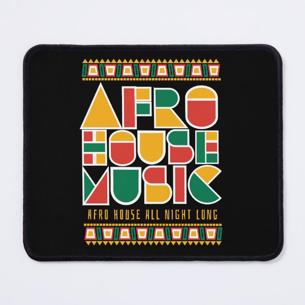 Item preview, AFRO HOUSE  - Cultured Font (White)  designed and sold by Discothreadz.