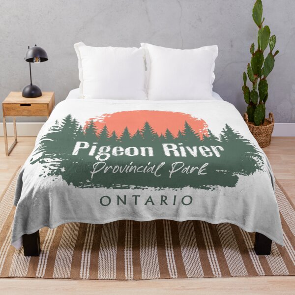 Item preview, Pigeon River Provincial Park Ontario Forest And Sunset designed and sold by bivenart.