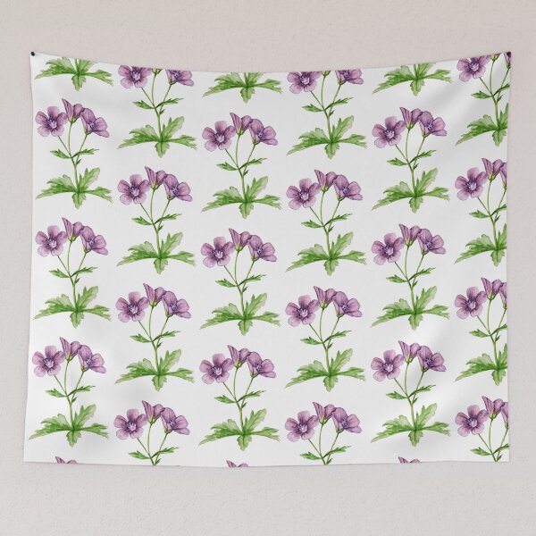 Item preview, Geranium Flowers designed and sold by Bibbowl.