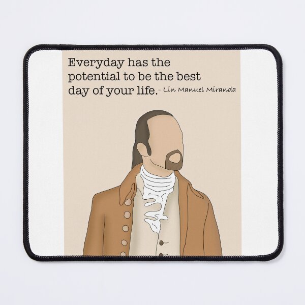 Item preview, Lin Manuel Miranda Inspirational Quote designed and sold by Stix4All.