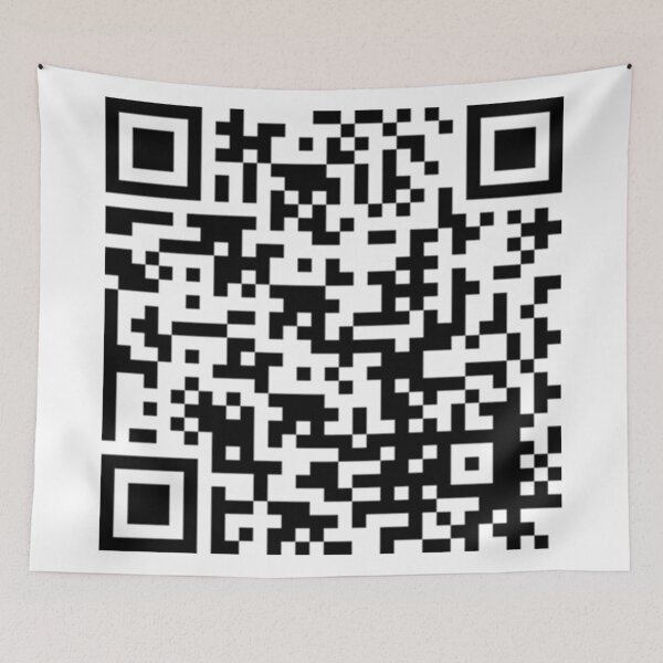Item preview, Rick Roll QR Code designed and sold by AgentFox.