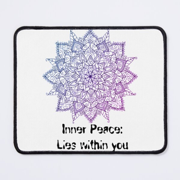 Item preview, Inner peace quote designed and sold by Be-RasCreatives.