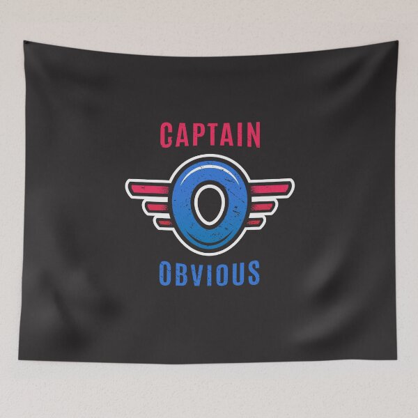 Item preview, Captain Obvious designed and sold by zoljo.