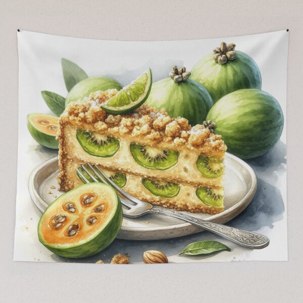 Item preview, Feijoa crumble slice designed and sold by Thedigital91.