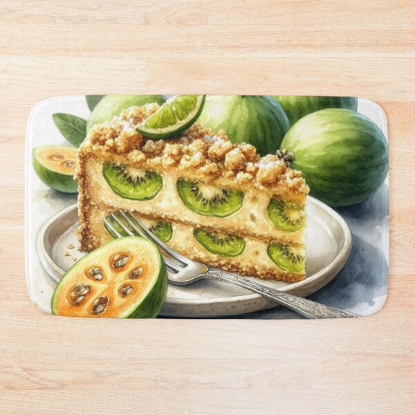 Item preview, Feijoa crumble slice designed and sold by Thedigital91.