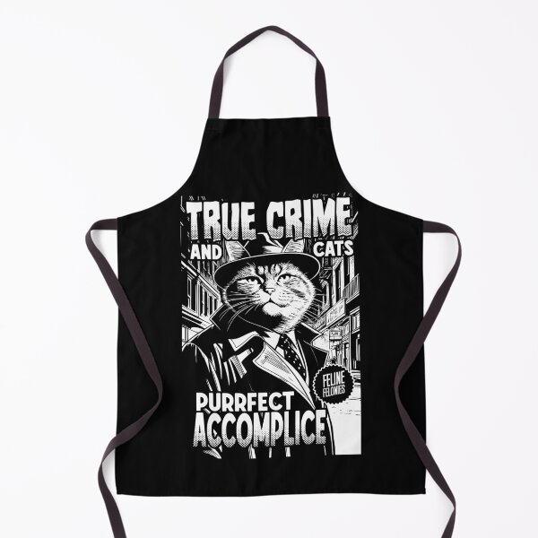 Item preview, True Crime And Cats Purrfect Accomplice Funny Cat Lover designed and sold by GrandeDuc.