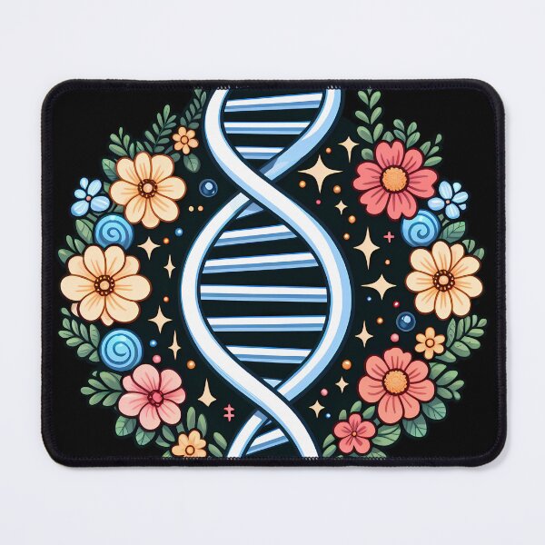 Item preview, DNA Flowers designed and sold by Funny Vintage Stickers And T-Shirts.