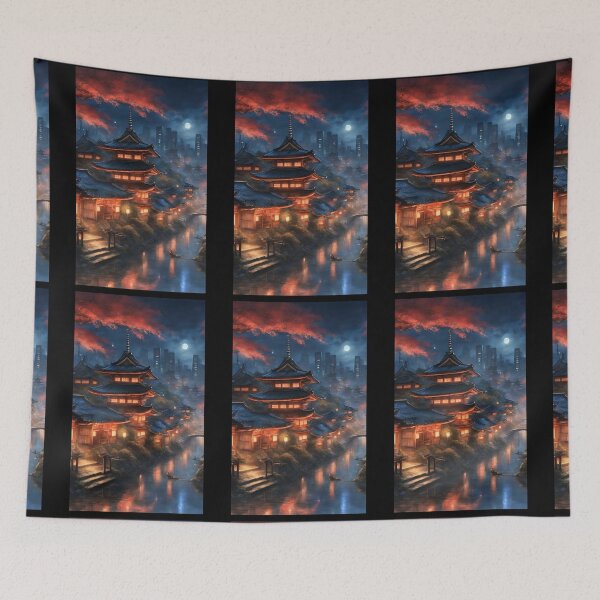 Item preview, Jade Lotus Peaks designed and sold by EmeluneArt.