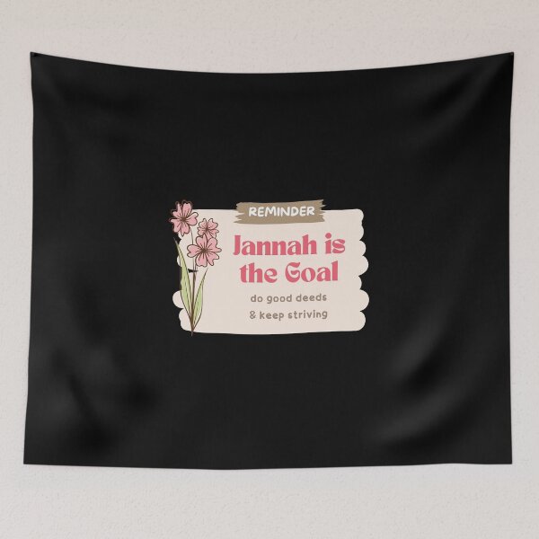 Item preview, Jannah is the Goal designed and sold by Ashi17.