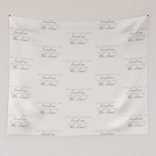Item preview, Clues designed and sold by Sofia Ong.