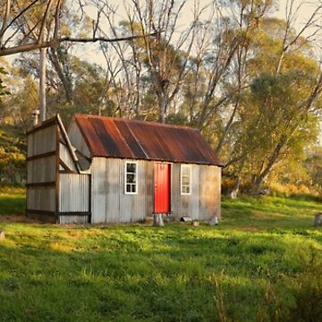 Artwork thumbnail, Horse Camp Hut, Kosciuszko National Park, New South Wales, Australia by Michael Boniwell