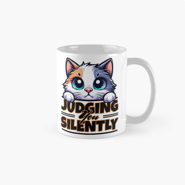 Item preview, Judging You Silently Cat designed and sold by Studio Bankai.