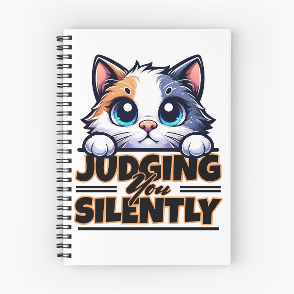 Item preview, Judging You Silently Cat designed and sold by Studio Bankai.