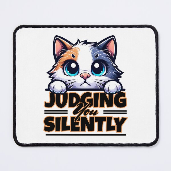 Item preview, Judging You Silently Cat designed and sold by Studio Bankai.