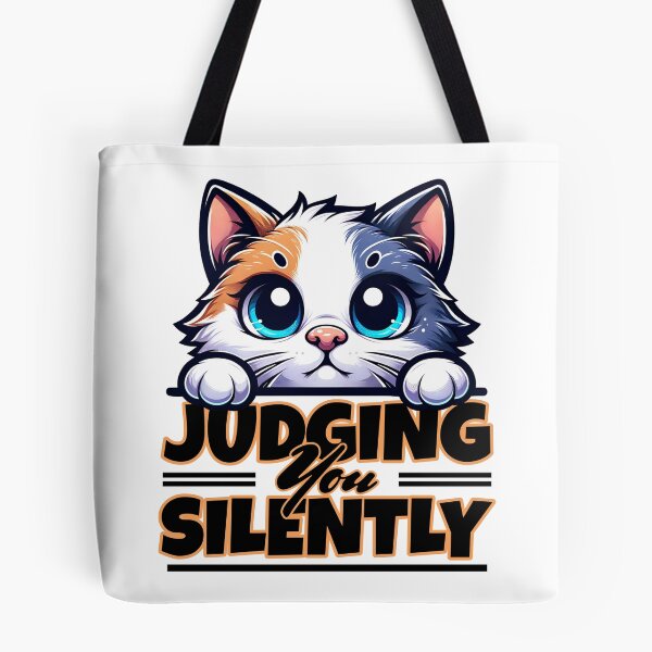 Item preview, Judging You Silently Cat designed and sold by Studio Bankai.