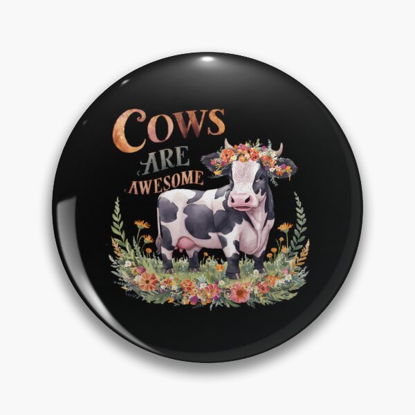Item preview, Cows Are Awesome designed and sold by PeelZinc.