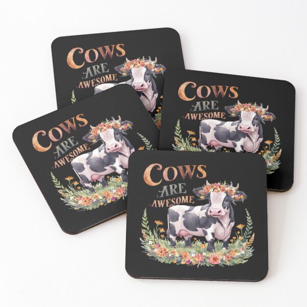 Item preview, Cows Are Awesome designed and sold by PeelZinc.