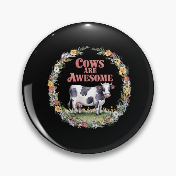 Item preview, Cows Are Awesome designed and sold by PeelZinc.