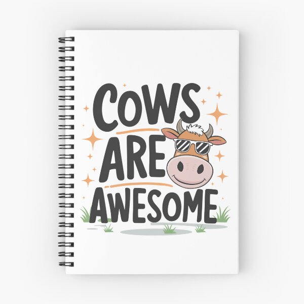 Item preview, Cows Are Awesome designed and sold by PeelZinc.