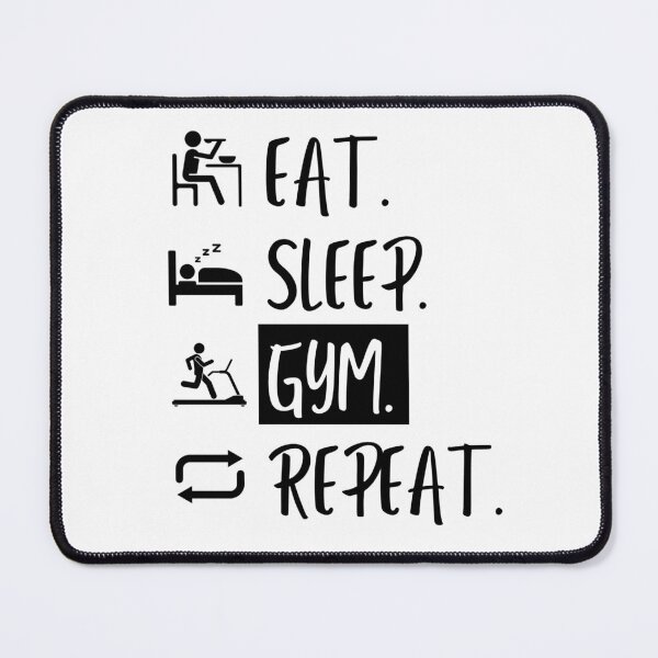 Item preview, Eat Sleep Gym Repeat designed and sold by Williams Designz.