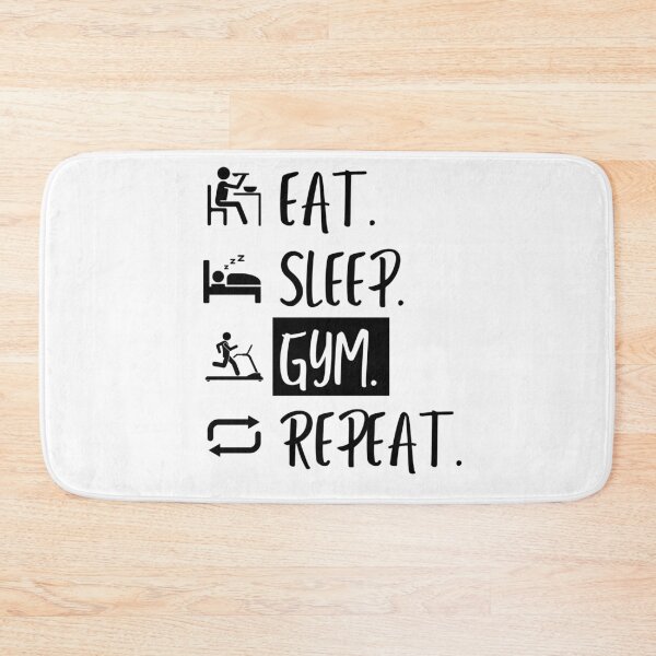 Item preview, Eat Sleep Gym Repeat designed and sold by Williams Designz.