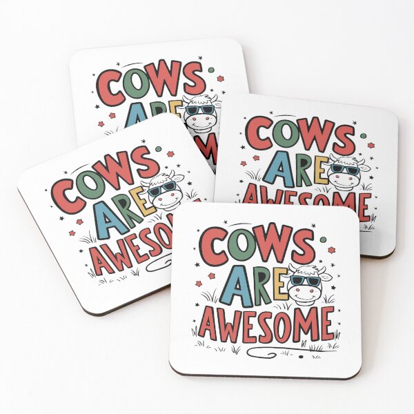 Item preview, Cows Are Awesome designed and sold by PeelZinc.