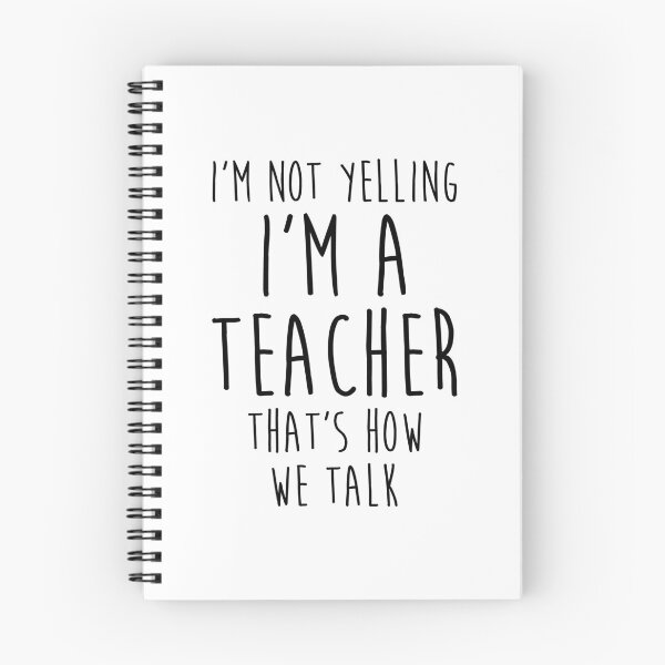 Item preview, I'm not yelling, I'm a Teacher designed and sold by allarddavid.