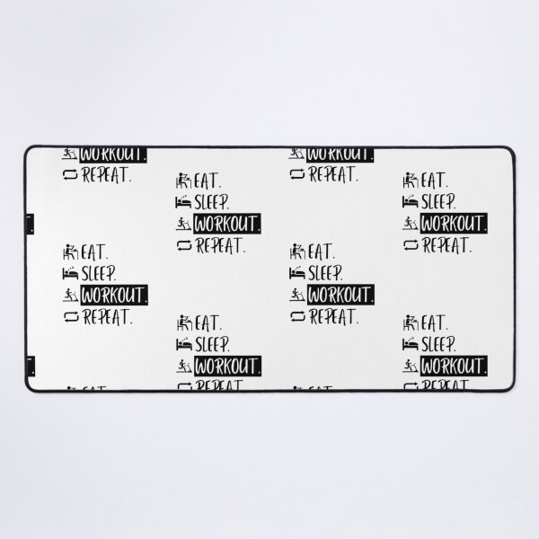 Item preview, Eat Sleep Workout Repeat designed and sold by Williams Designz.