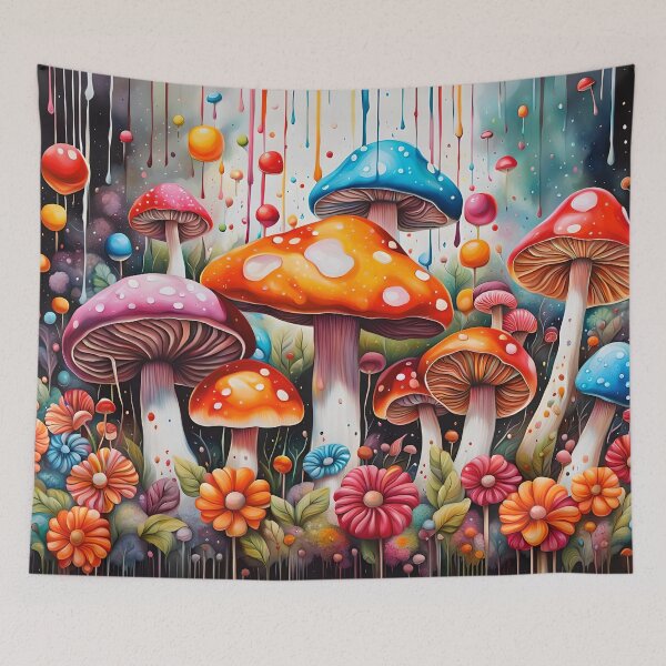 Item preview, Mystical Mushrooms: Vibrant Fungi Fantasia 010 designed and sold by REALDesign-Shop.