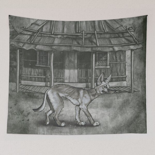 Item preview, Australian Gothic - Little Dog Dingo designed and sold by Mondreamer.