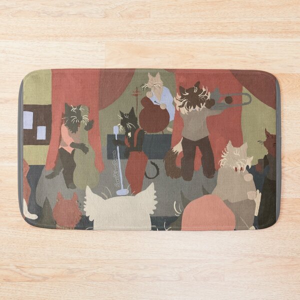 Item preview, Cool Cat Swing Band designed and sold by Sora Hikari Draws.