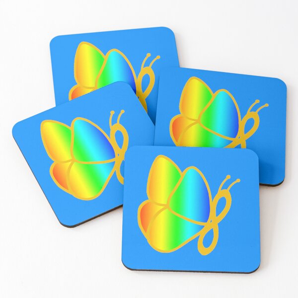 Item preview,  Rainbow and Gold Infinity symbol Butterfly  designed and sold by CaitlynConnor.
