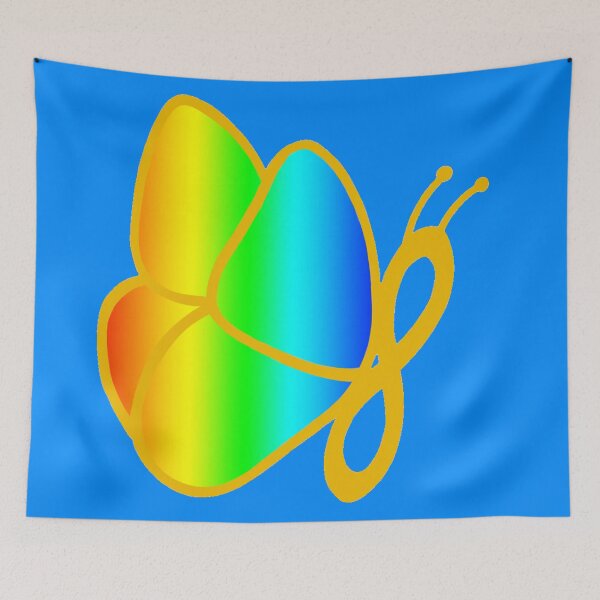 Item preview,  Rainbow and Gold Infinity symbol Butterfly  designed and sold by CaitlynConnor.